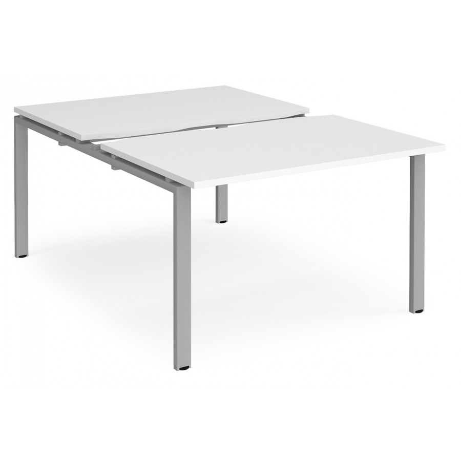 Adapt 1600mm Deep Sliding Top Back to Back Bench Desk